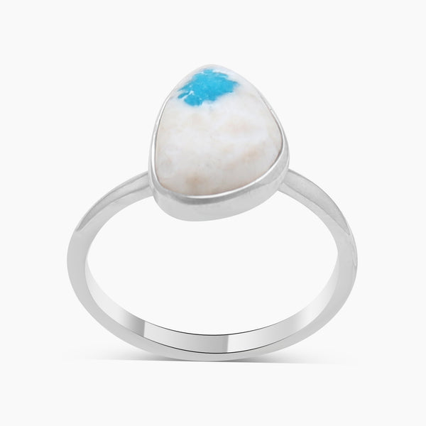 925 Sterling Silver Cavansite Rings