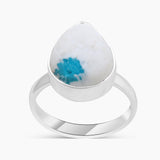 925 Sterling Silver Cavansite Rings