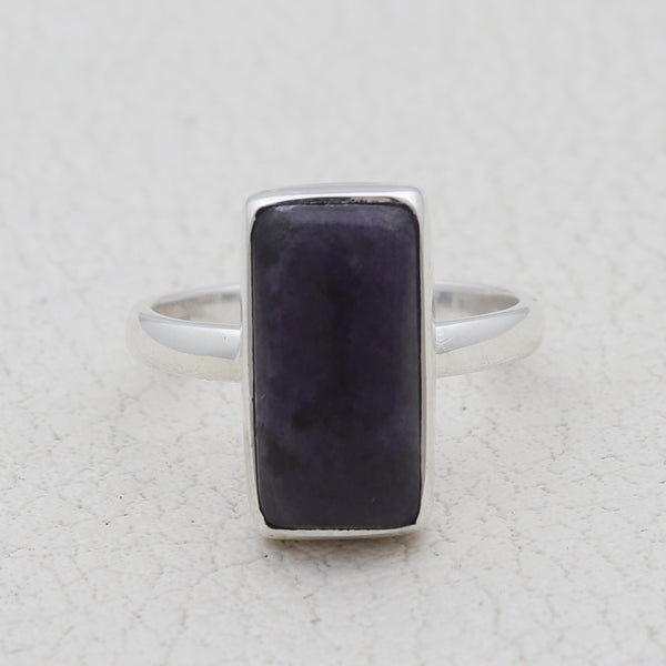 Sugilite Silver Rings
