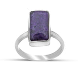 Sugilite Silver Rings