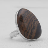 925 Sterling Silver Stromatolite Rings