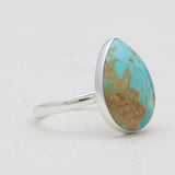 Boulder Turquoise Silver Rings