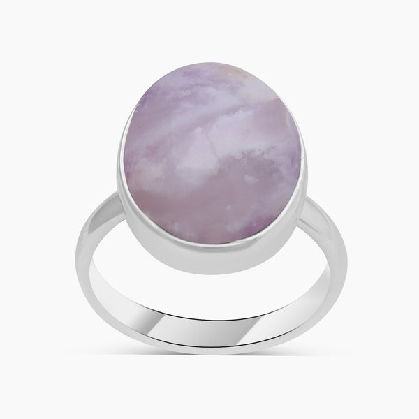 Morado Opal Silver Rings
