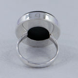 Green Sun Sitara Silver Ring