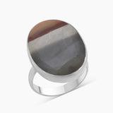 Polychrome Jasper Silver Rings