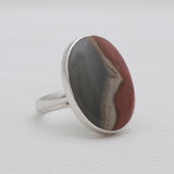 Polychrome Jasper Silver Rings