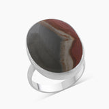 Polychrome Jasper Silver Rings