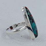 Sonora Sunrise Jasper Silver Ring