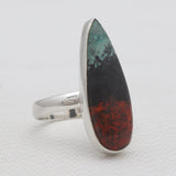 Sonora Sunrise Jasper Silver Ring
