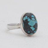 Tibetan Turquoise Sterling Silver Rings