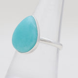 925 Sterling Silver Amazonite Rings