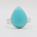 925 Sterling Silver Amazonite Rings