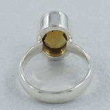 925 Sterling Silver Bear Quartz Ring