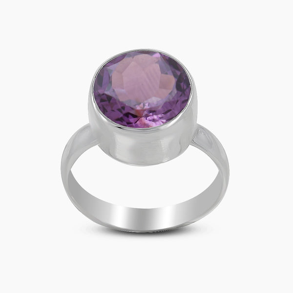 925 Sterling Silver Amethyst Rings