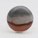 Polychrome Jasper Silver Rings