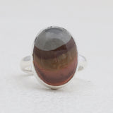 Polychrome Jasper Silver Rings