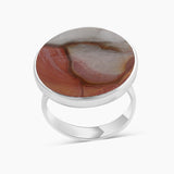 Polychrome Jasper Silver Rings