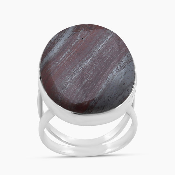 Hematite Silver Rings