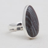 925 Silver Hematite Rings