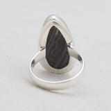 925 Silver Hematite Rings