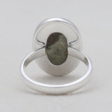 Rainforest Jasper Silver Rings