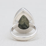 Natural Rainforest Jasper Silver Rings