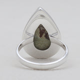 Rainforest Jasper Silver Rings