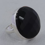 925 Sterling Silver Black Onyx Ring
