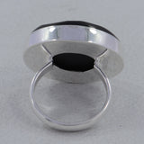 925 Sterling Silver Black Onyx Ring