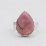 925 Sterling Silver Rhodonite Rings
