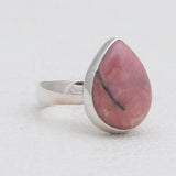 925 Sterling Silver Rhodonite Rings