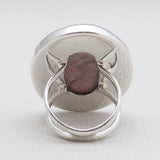 925 Sterling Silver Rhodonite Rings