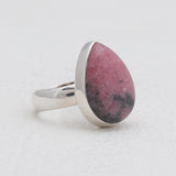 925 Sterling Silver Rhodonite Rings