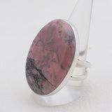 925 Sterling Silver Rhodonite Rings