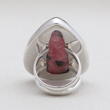 925 Sterling Silver Rhodonite Rings