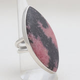 925 Sterling Silver Rhodonite Rings
