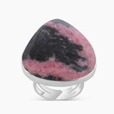 925 Sterling Silver Rhodonite Rings