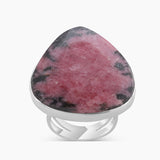 925 Sterling Silver Rhodonite Rings