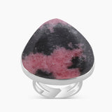 925 Sterling Silver Rhodonite Rings