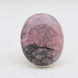 925 Sterling Silver Rhodonite Rings