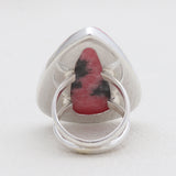 925 Sterling Silver Rhodonite Rings