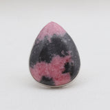925 Sterling Silver Rhodonite Rings