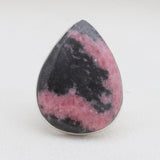 925 Sterling Silver Rhodonite Rings