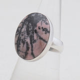925 Sterling Silver Rhodonite Rings