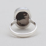 925 Silver Peanut Wood Rings