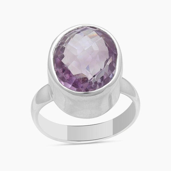 925 Sterling Silver Amethyst Rings