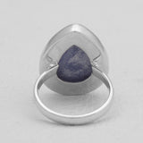 Sodalite Gemstone Sterling Silver Rings