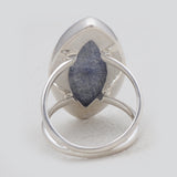 Sodalite Gemstone Sterling Silver Rings