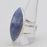 Sodalite Gemstone Sterling Silver Rings
