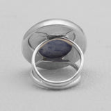 Sodalite Gemstone Sterling Silver Rings